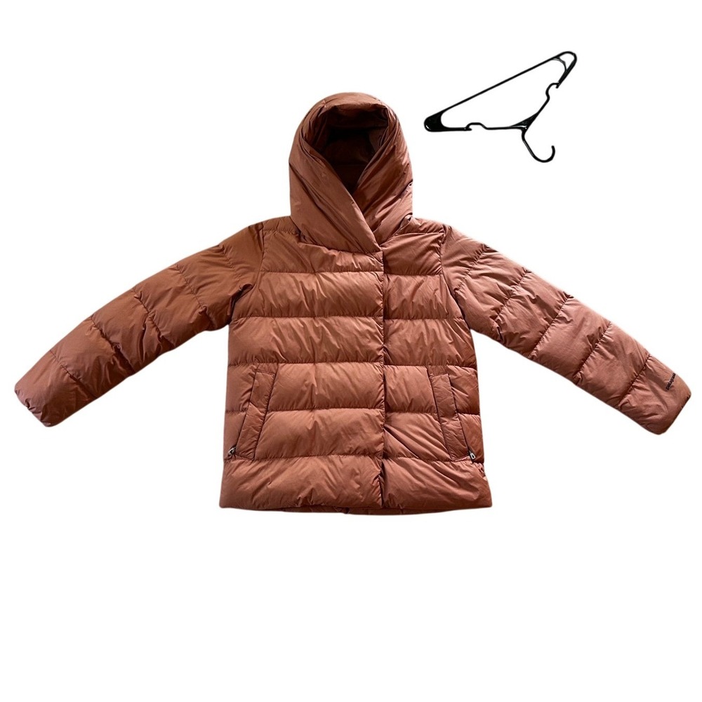 Patagonia Terracotta Brown Silent Down Jacket Women's Small - Picture 2 of 6